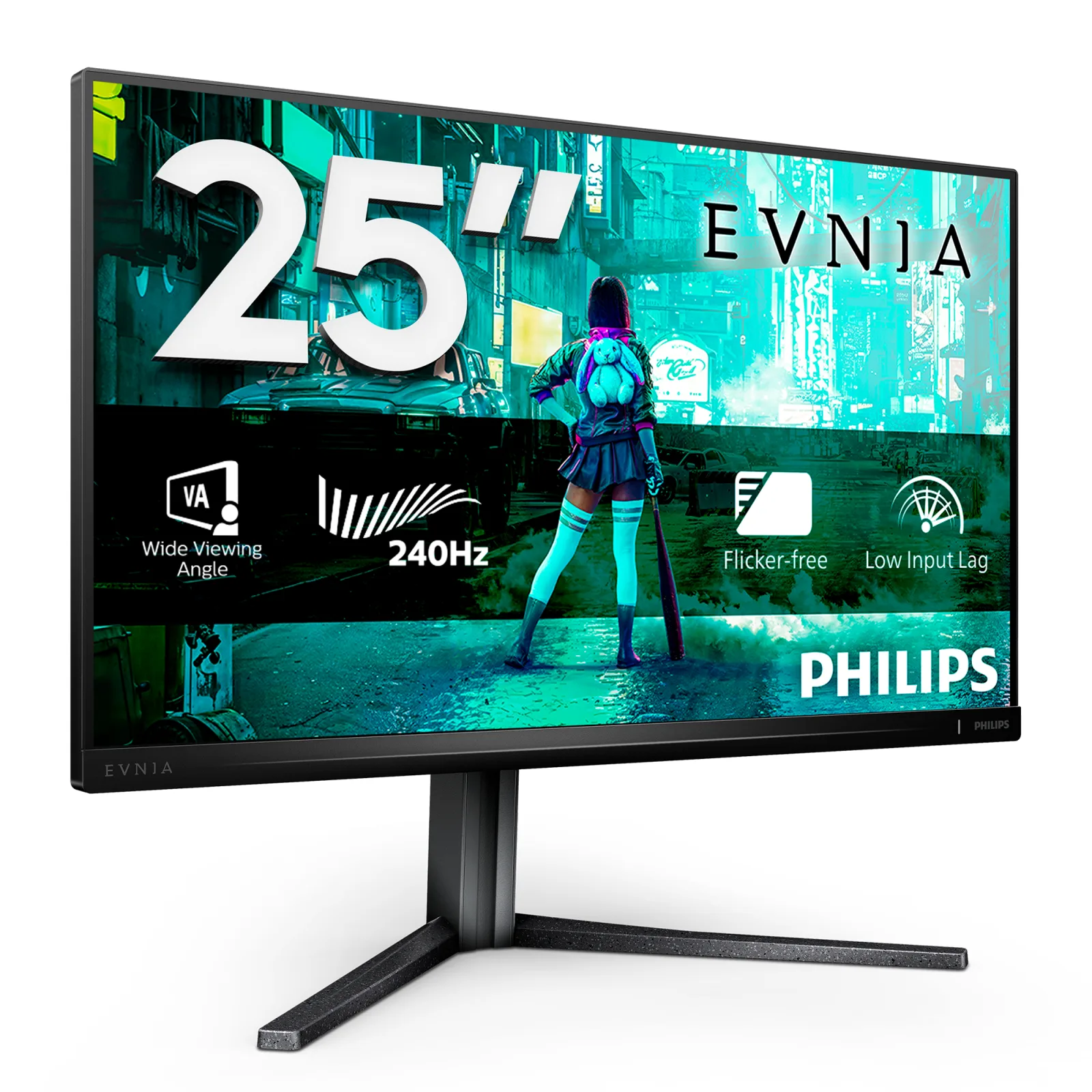 Philips Evnia 25M2N3200W/00 écran plat de PC 62,2 cm (24.5") 1920 x 1080 pixels Full HD LCD Gris