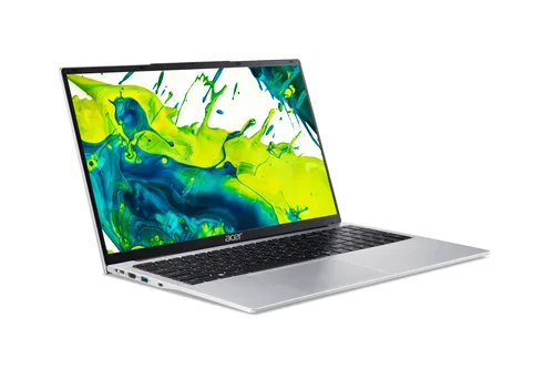 Acer Aspire Lite AL17-31P-33EP Intel Core 3 N355 Ordinateur portable 43,9 cm (17.3") HD+ 8 Go DDR5-SDRAM 512 Go SSD Wi-Fi 6 (802.11ax) Windows 11 Home Argent AZERTY Français photo 2