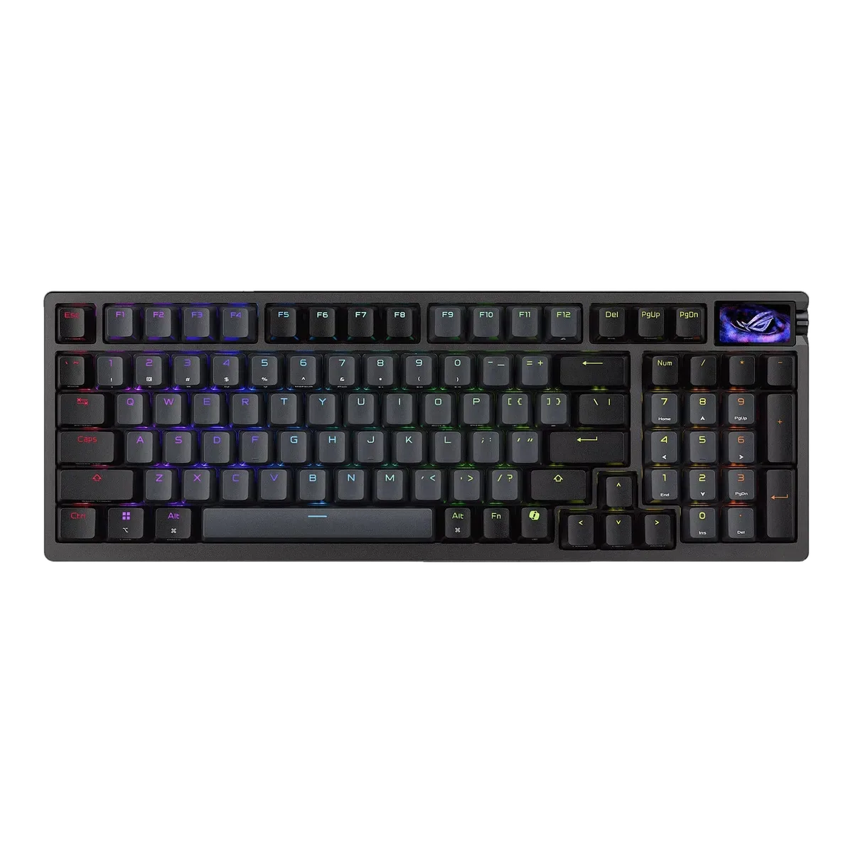 Asus ROG Azoth 96 HE - Magnétique/Sans-Fil/RGB/Noir photo 2
