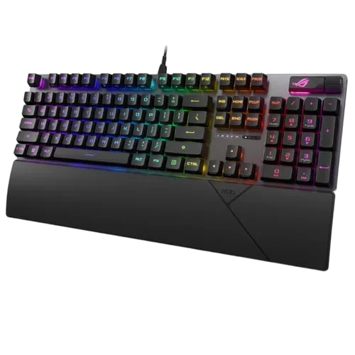 ASUS ROG STRIX SCOPE II clavier Gaming USB AZERTY Français Noir photo 2
