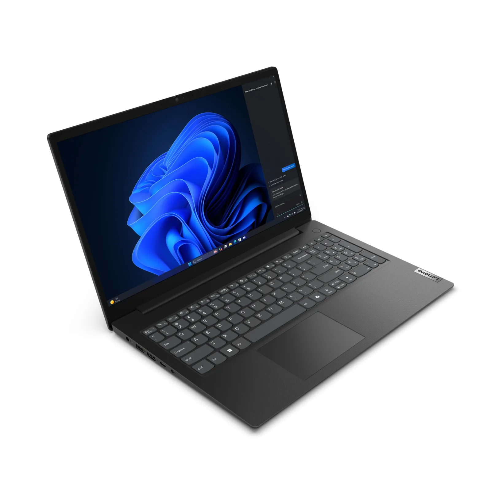 Lenovo V15 G5 IRL Intel® Core™ i5 i5-13420H Ordinateur portable 39,6 cm (15.6") Full HD 16 Go DDR5-SDRAM 512 Go SSD Wi-Fi 6 (802.11ax) Windows 11 Pro Noir Français photo 2